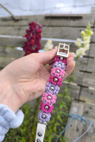 Collier fleurs 1,3 cm