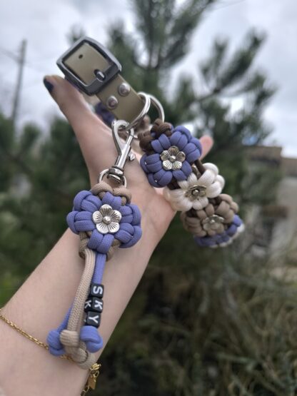 Porte clés prénoms fleur – Image 3
