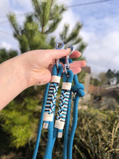 Laisse tressée réglable paracord – Image 3